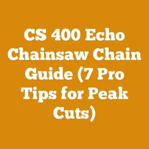CS 400 Echo Chainsaw Chain Guide (7 Pro Tips for Peak Cuts)