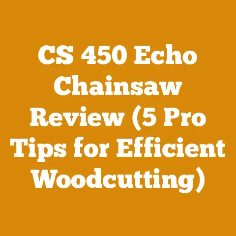 CS 450 Echo Chainsaw Review (5 Pro Tips for Efficient Woodcutting)