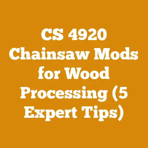 CS 4920 Chainsaw Mods for Wood Processing (5 Expert Tips)