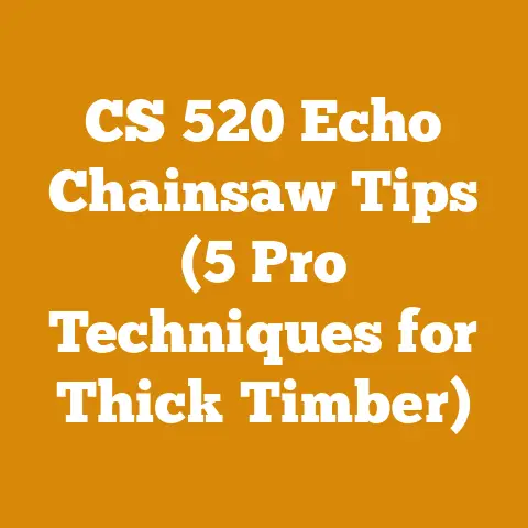 CS 520 Echo Chainsaw Tips (5 Pro Techniques for Thick Timber)