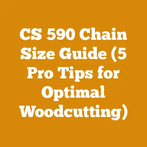 CS 590 Chain Size Guide (5 Pro Tips for Optimal Woodcutting)