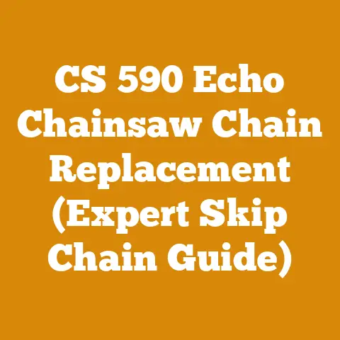 CS 590 Echo Chainsaw Chain Replacement (Expert Skip Chain Guide)