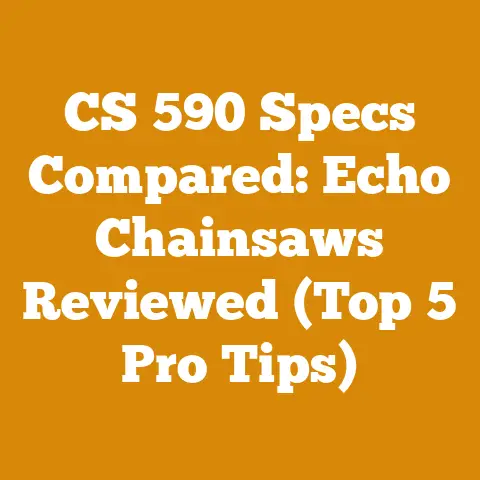 CS 590 Specs Compared: Echo Chainsaws Reviewed (Top 5 Pro Tips)