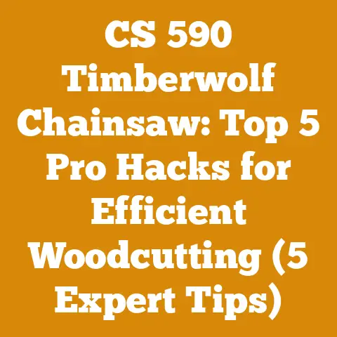 CS 590 Timberwolf Chainsaw: Top 5 Pro Hacks for Efficient Woodcutting (5 Expert Tips)