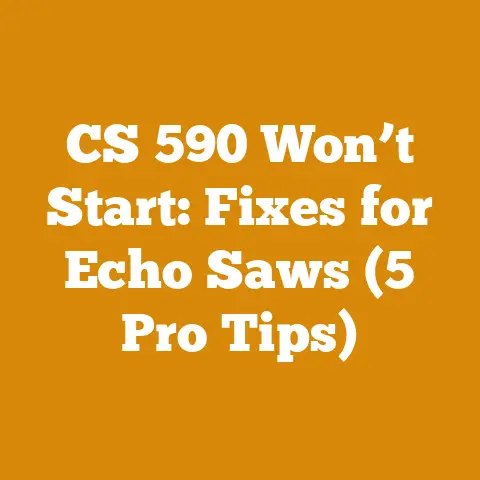 CS 590 Won’t Start: Fixes for Echo Saws (5 Pro Tips)