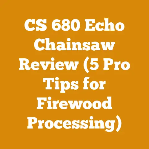 CS 680 Echo Chainsaw Review (5 Pro Tips for Firewood Processing)