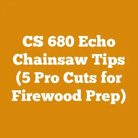 CS 680 Echo Chainsaw Tips (5 Pro Cuts for Firewood Prep)