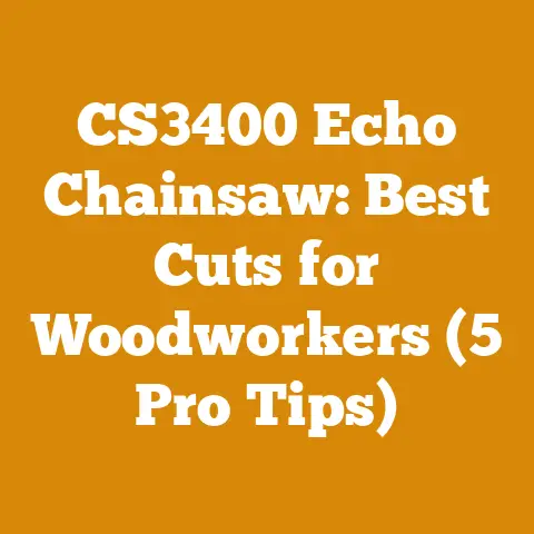 CS3400 Echo Chainsaw: Best Cuts for Woodworkers (5 Pro Tips)