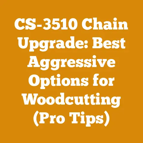 CS-3510 Chain Upgrade: Best Aggressive Options for Woodcutting (Pro Tips)