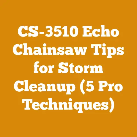 CS-3510 Echo Chainsaw Tips for Storm Cleanup (5 Pro Techniques)