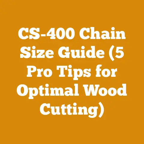 CS-400 Chain Size Guide (5 Pro Tips for Optimal Wood Cutting)