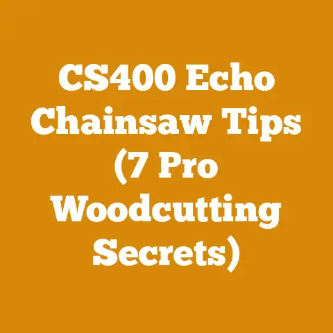 CS400 Echo Chainsaw Tips (7 Pro Woodcutting Secrets)