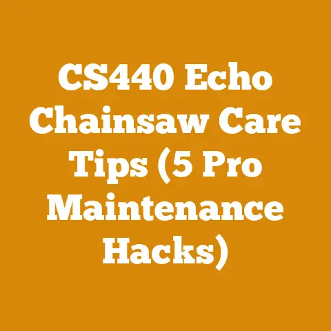 CS440 Echo Chainsaw Care Tips (5 Pro Maintenance Hacks)