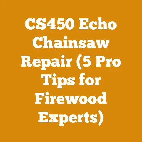 CS450 Echo Chainsaw Repair (5 Pro Tips for Firewood Experts)