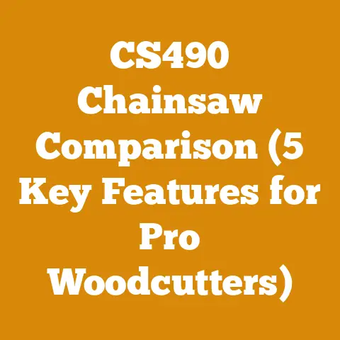 CS490 Chainsaw Comparison (5 Key Features for Pro Woodcutters)