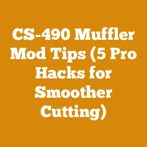 CS-490 Muffler Mod Tips (5 Pro Hacks for Smoother Cutting)