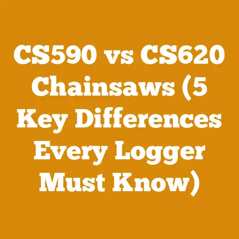 CS590 vs CS620 Chainsaws (5 Key Differences Every Logger Must Know)