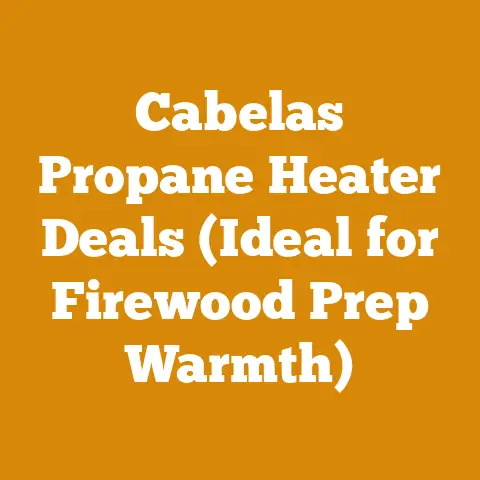 Cabelas Propane Heater Deals (Ideal for Firewood Prep Warmth)