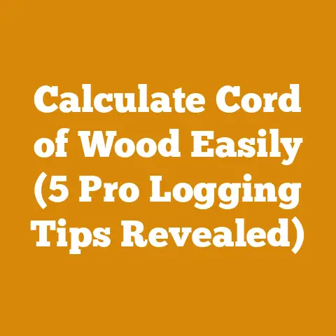 Calculate Cord of Wood Easily (5 Pro Logging Tips Revealed)