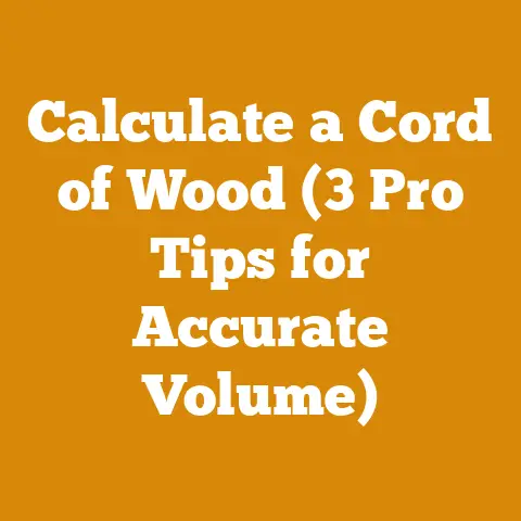 Calculate a Cord of Wood (3 Pro Tips for Accurate Volume)