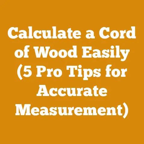 Calculate a Cord of Wood Easily (5 Pro Tips for Accurate Measurement)