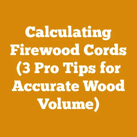 Calculating Firewood Cords (3 Pro Tips for Accurate Wood Volume)