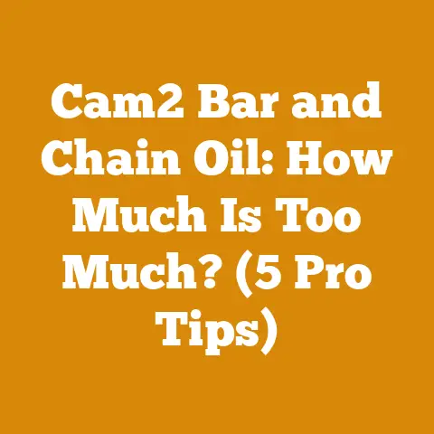 Cam2 Bar and Chain Oil: How Much Is Too Much? (5 Pro Tips)