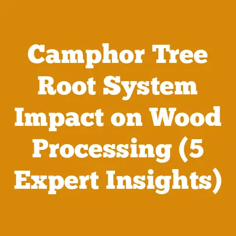 Camphor Tree Root System Impact on Wood Processing (5 Expert Insights)