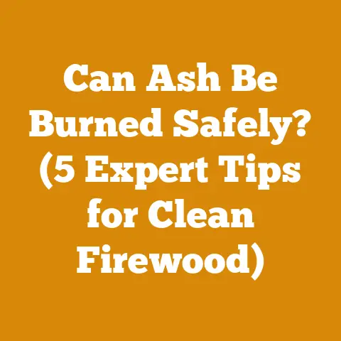 Can Ash Be Burned Safely? (5 Expert Tips for Clean Firewood)