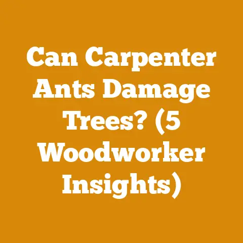 Can Carpenter Ants Damage Trees? (5 Woodworker Insights)