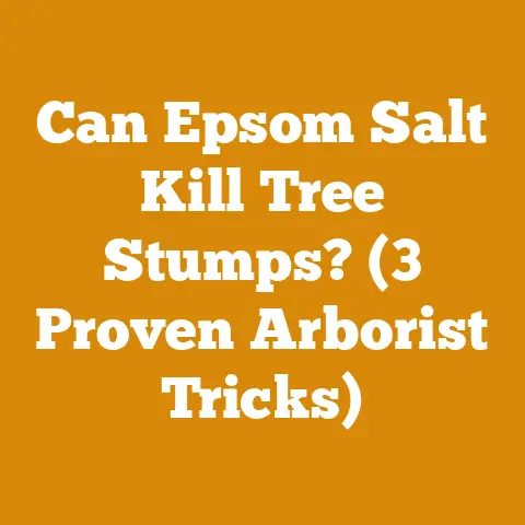 Can Epsom Salt Kill Tree Stumps? (3 Proven Arborist Tricks)