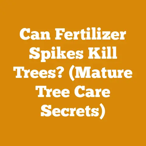 Can Fertilizer Spikes Kill Trees? (Mature Tree Care Secrets)