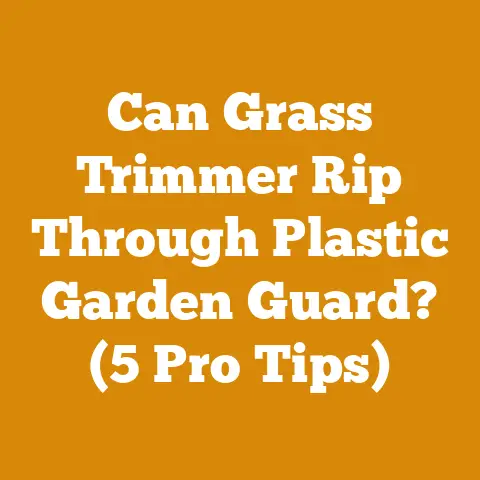 Can Grass Trimmer Rip Through Plastic Garden Guard? (5 Pro Tips)