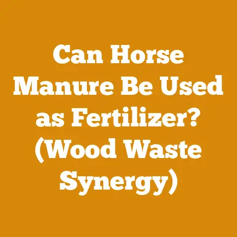 Can Horse Manure Be Used as Fertilizer? (Wood Waste Synergy)
