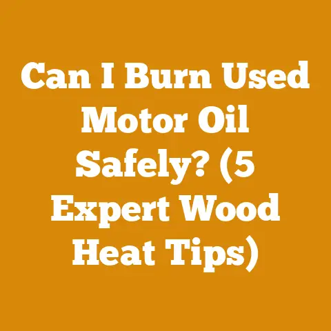 Can I Burn Used Motor Oil Safely? (5 Expert Wood Heat Tips)