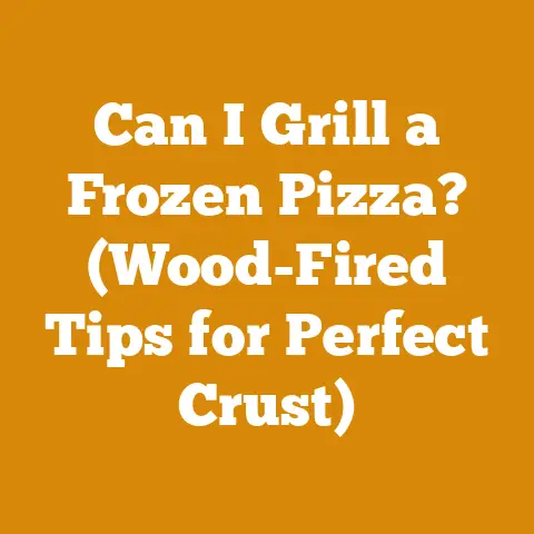 Can I Grill a Frozen Pizza? (Wood-Fired Tips for Perfect Crust)