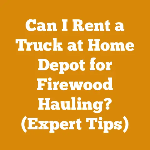 Can I Rent a Truck at Home Depot for Firewood Hauling? (Expert Tips)