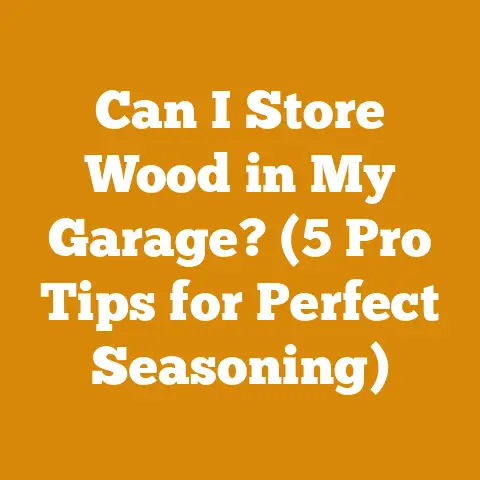 Can I Store Wood in My Garage? (5 Pro Tips for Perfect Seasoning)
