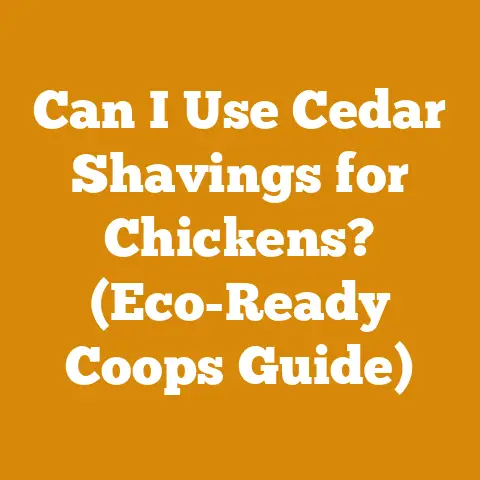 Can I Use Cedar Shavings for Chickens? (Eco-Ready Coops Guide)
