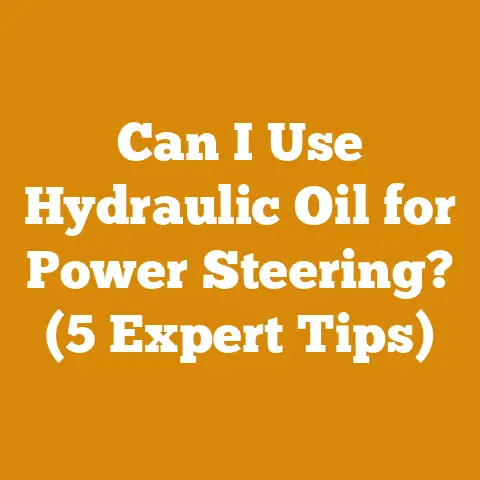 Can I Use Hydraulic Oil for Power Steering? (5 Expert Tips)