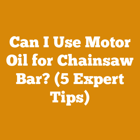 Can I Use Motor Oil for Chainsaw Bar? (5 Expert Tips)