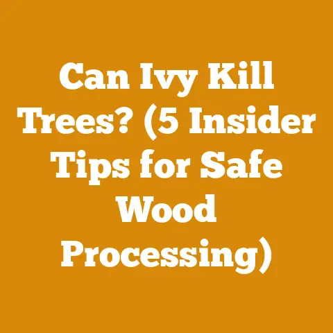 Can Ivy Kill Trees? (5 Insider Tips for Safe Wood Processing)
