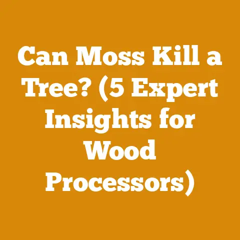 Can Moss Kill a Tree? (5 Expert Insights for Wood Processors)