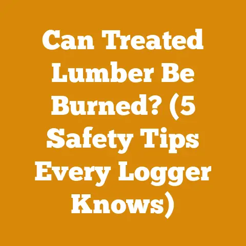 Can Treated Lumber Be Burned? (5 Safety Tips Every Logger Knows)