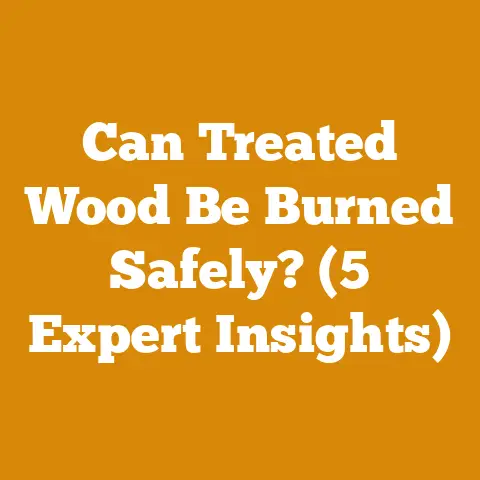 Can Treated Wood Be Burned Safely? (5 Expert Insights)