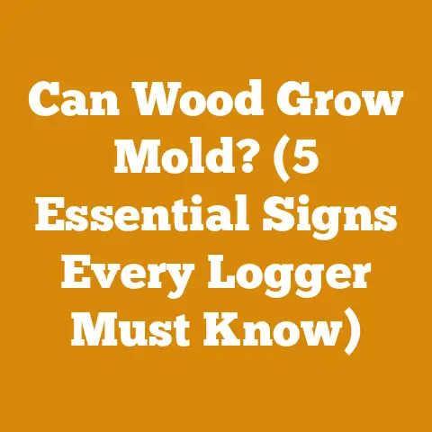 Can Wood Grow Mold? (5 Essential Signs Every Logger Must Know)