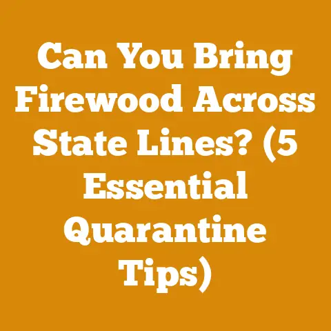 Can You Bring Firewood Across State Lines? (5 Essential Quarantine Tips)