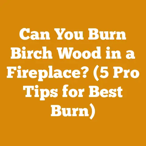 Can You Burn Birch Wood in a Fireplace? (5 Pro Tips for Best Burn)