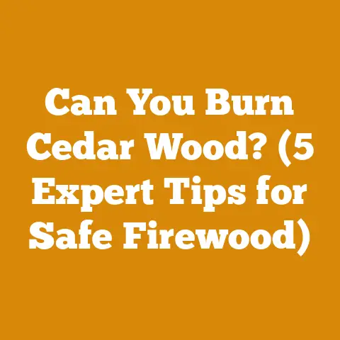 Can You Burn Cedar Wood? (5 Expert Tips for Safe Firewood)