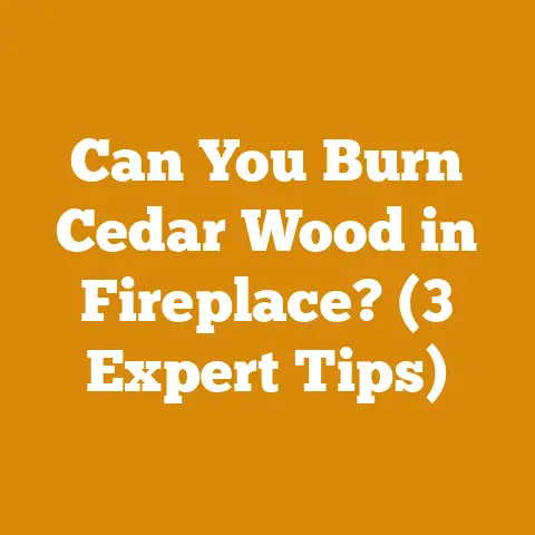 Can You Burn Cedar Wood in Fireplace? (3 Expert Tips)